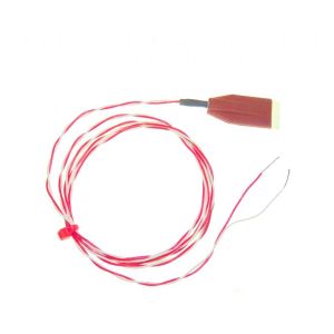 Sensore PT100 con cerotto autoadesivo - Tipo PRT - Lunghezza 1M