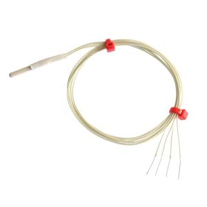 Rivelatori di resistenza al platino con conduttori prolungati, a filo avvolto in ceramica - 2 fili - lunghezza 500 mm