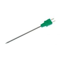 Sonda a termocoppia IEC con punta dell'ago con connettore maschio miniaturizzato stampato - Tipo K - 110mm