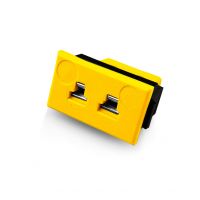 Connettore per termocoppia con presa a fascia rettangolare in miniatura AM-K-FF tipo K ANSI