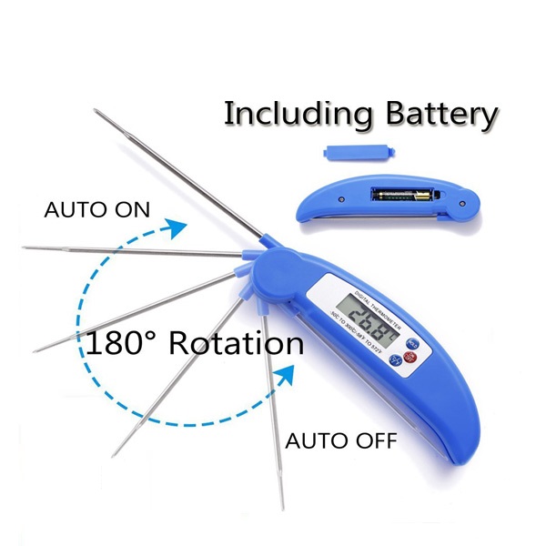 Folding Thermometer action